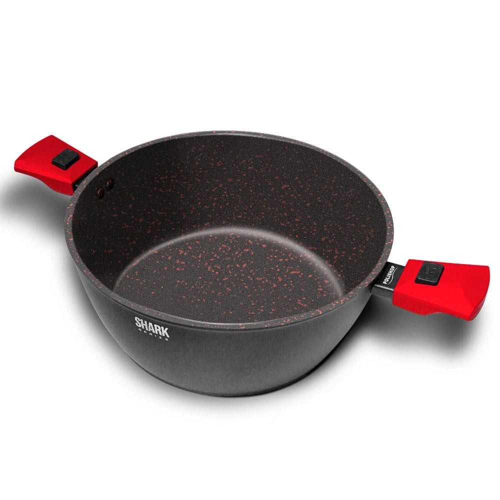 Panela Antiaderente Ichef Ultra Shark 28cm Polishop