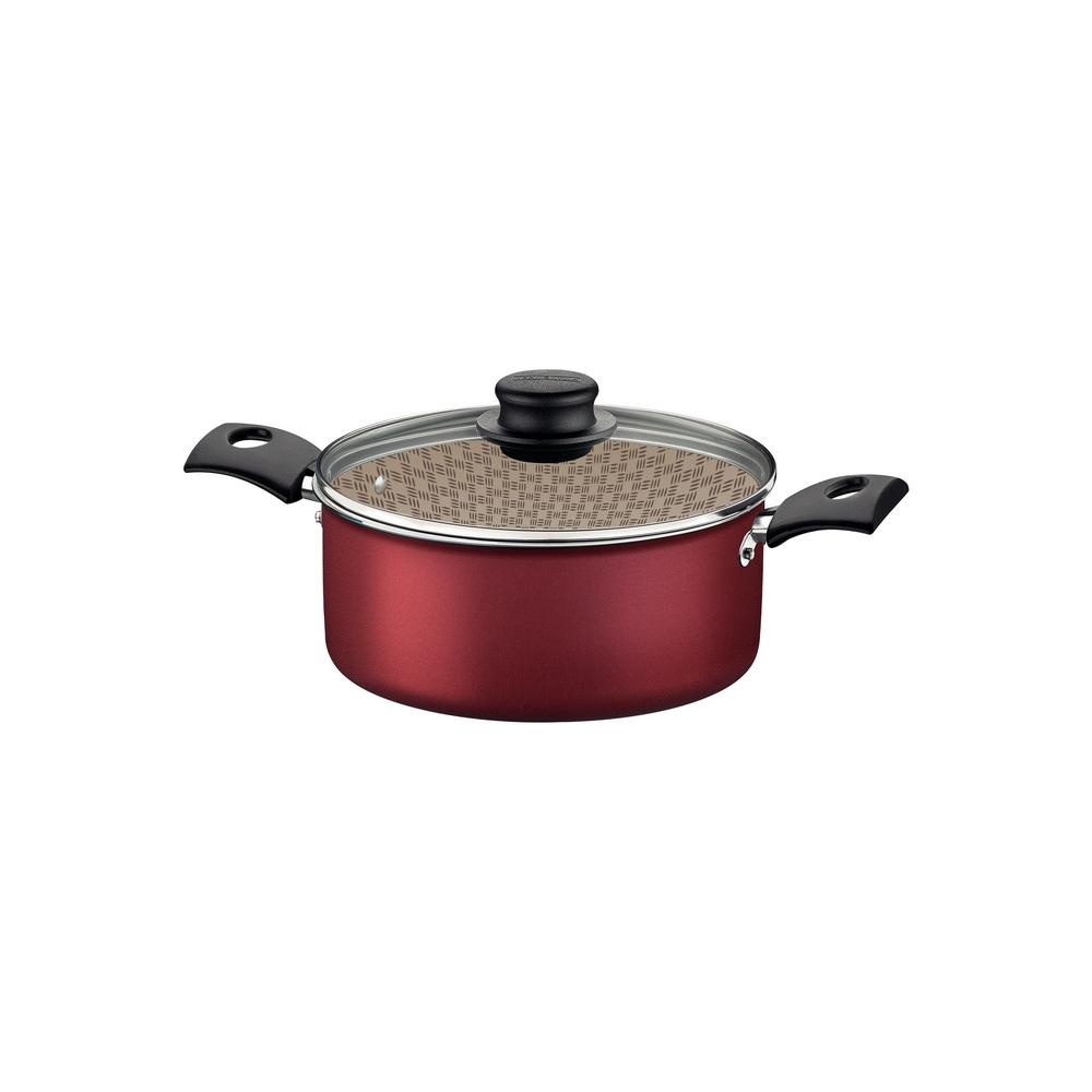 Panela Caçarola Tramontina Turim Vermelha 20 cm: Cozinha Fácil e Rápida