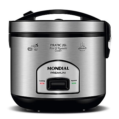 Panela de Arroz Elétrica Mondial: Cozinhe Fácil!