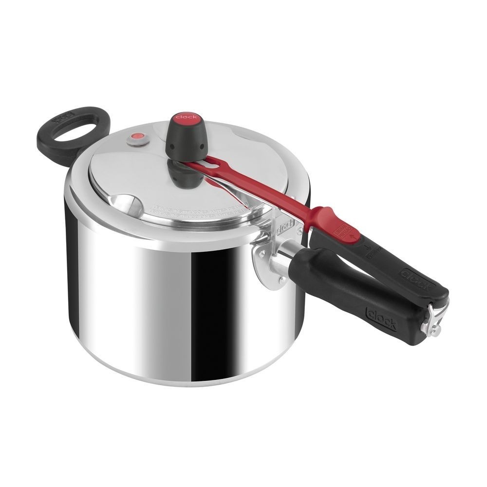 Panela de Pressão 4,5L Clock: Cozinhe Rápido!