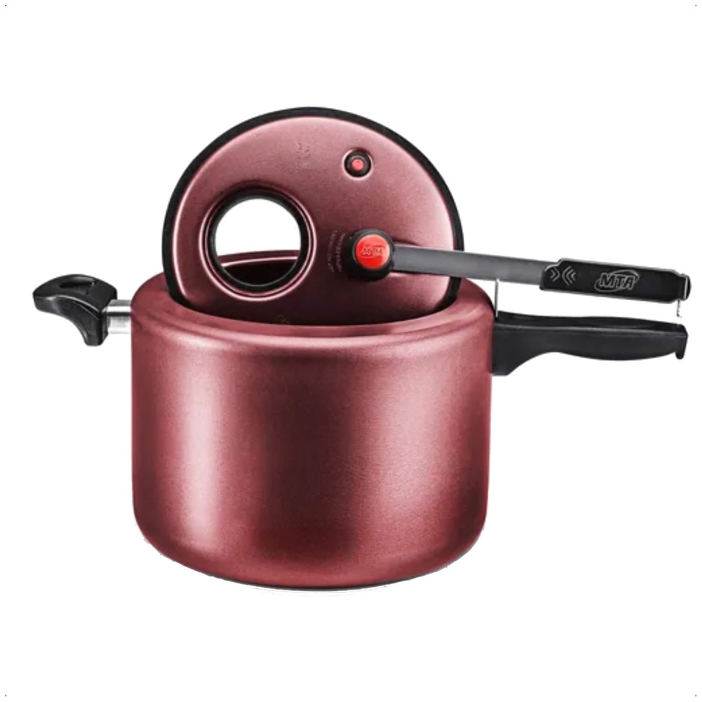 Panela de Pressão 4,5L com Visor: Cozinhe com Segurança!