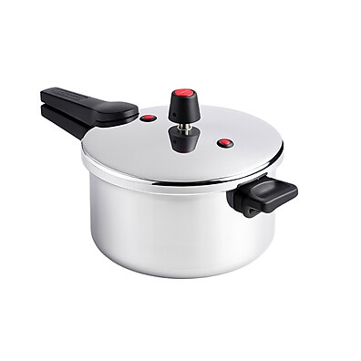 Panela de Pressão 5L: Cozinhe Rápido e com Segurança!