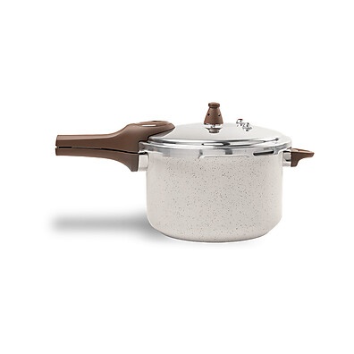 Panela de Pressão 6.8L Brinox: Cozinhe Rápido com Segurança