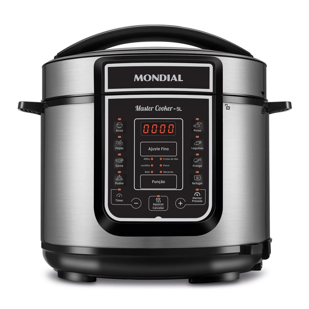 Panela de Pressão Elétrica Mondial: Cozinhe Fácil!