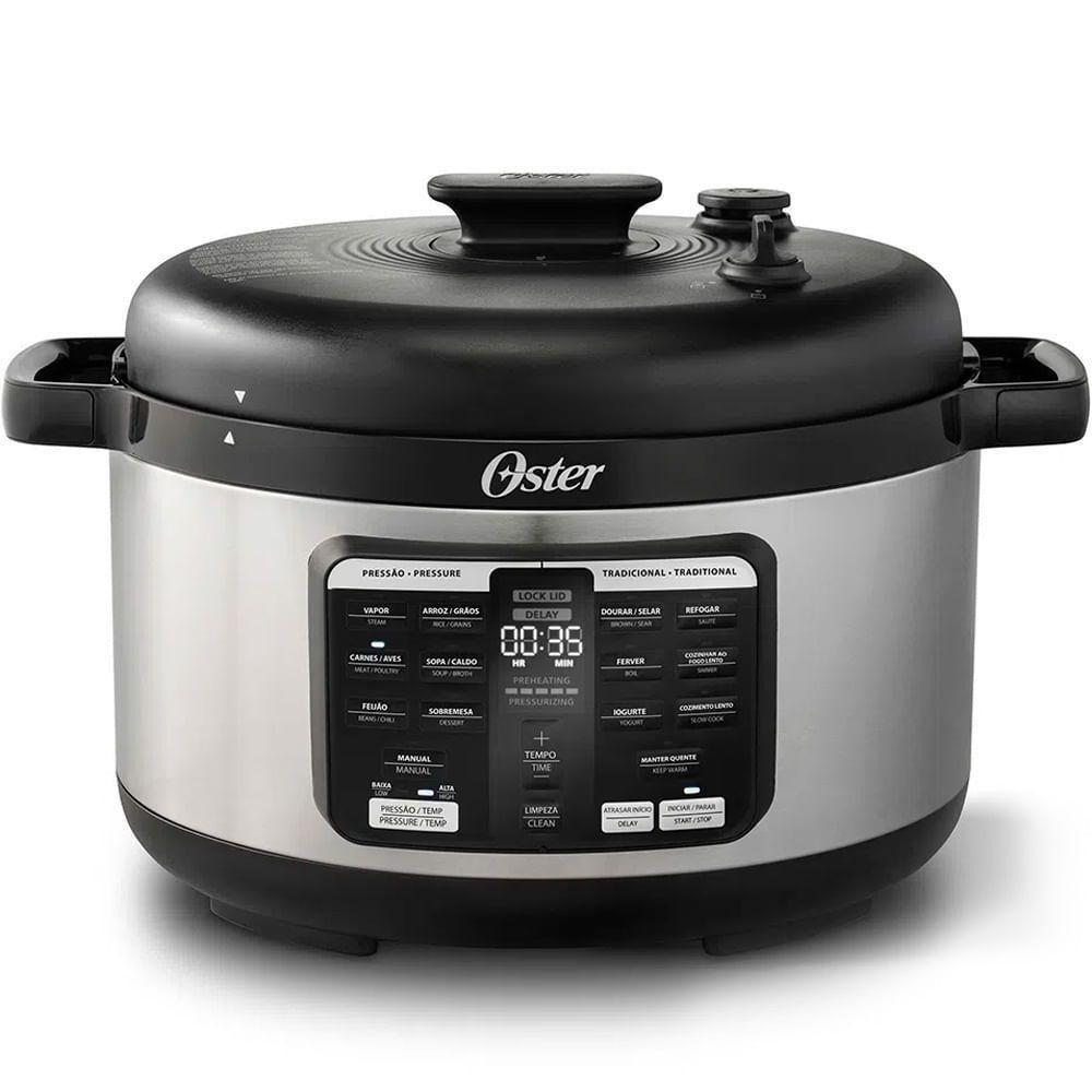 Panela de Pressão Elétrica Oster: 15 Funções!