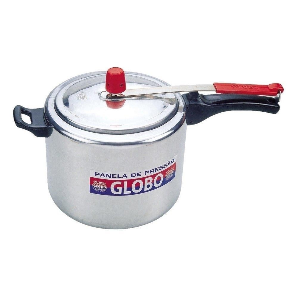 Panela de Pressão Globo 7L: Cozinhe Rápido!