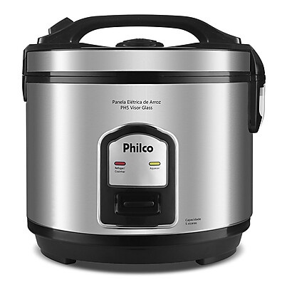Panela Elétrica Philco 5 Xícaras: Arroz Perfeito e Mais!