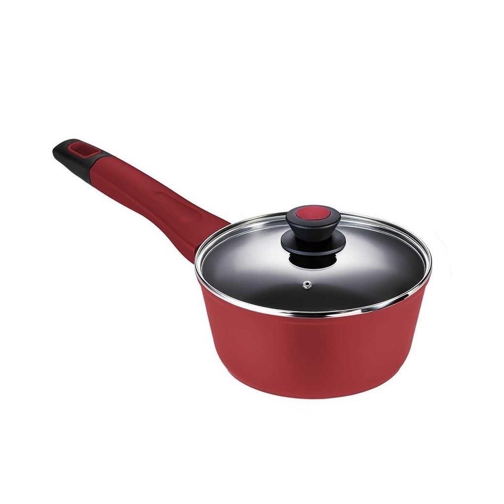 Panela Indução 16cm Vermelha: Saúde e Sabor!