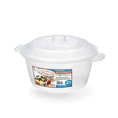 Panela Micro-ondas Elegance 2.6L: Prática e Segura!