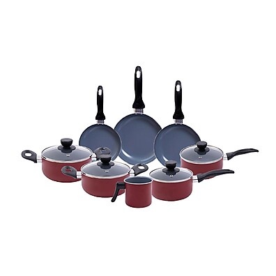 Panela Oikos Vermelha: Cozinhe Sem Grudar!
