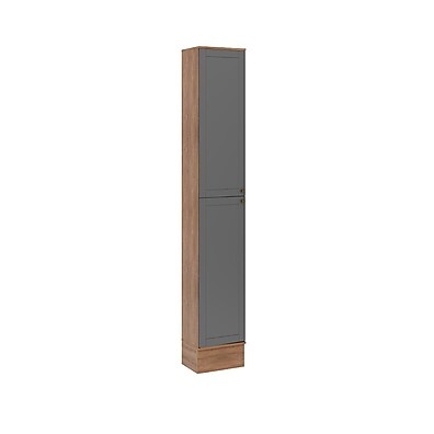 Paneleiro 2 Portas Milla Nog/Cinza 40cm – Elegância e Praticidade na Sua Cozinha