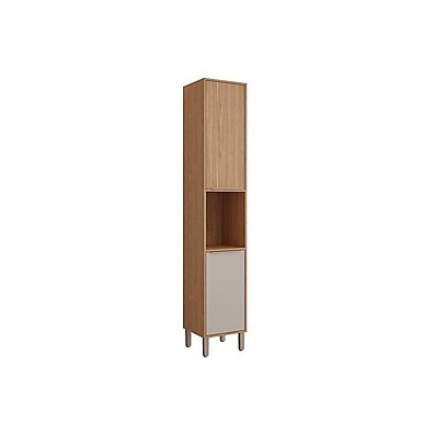 Paneleiro Divina 37cm Freijo/Off White – Elegância na Cozinha