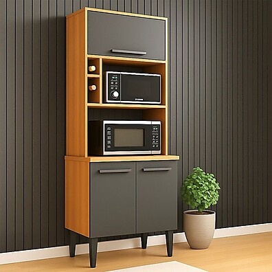 Paneleiro Torre Quente Realeza: Organize sua Cozinha!