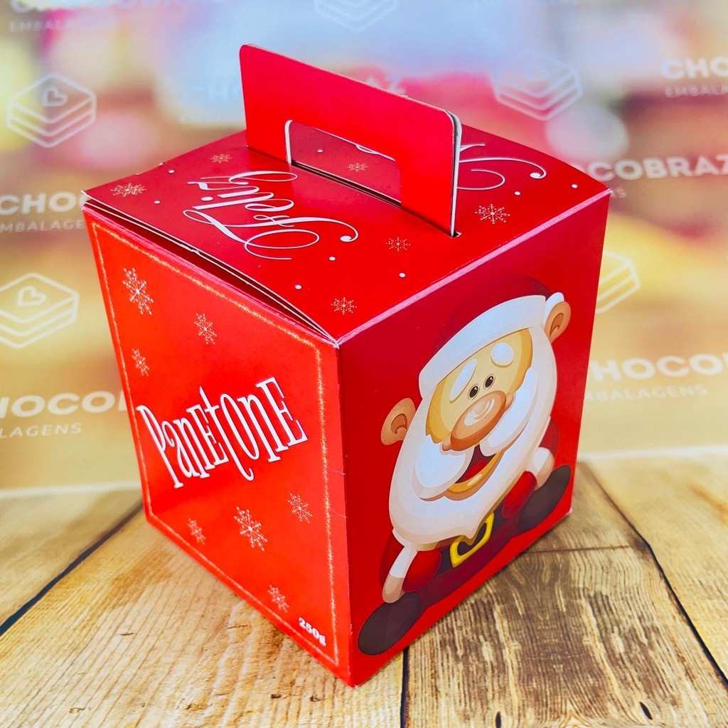Panetone 250g: 100 Caixas para Natal!