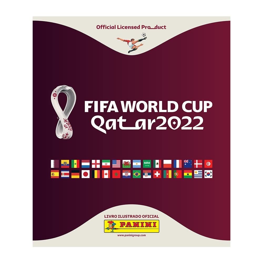 Álbum Oficial Copa do Mundo Qatar 2022 Panini - Capa Brochura: Reviva a Emoção!