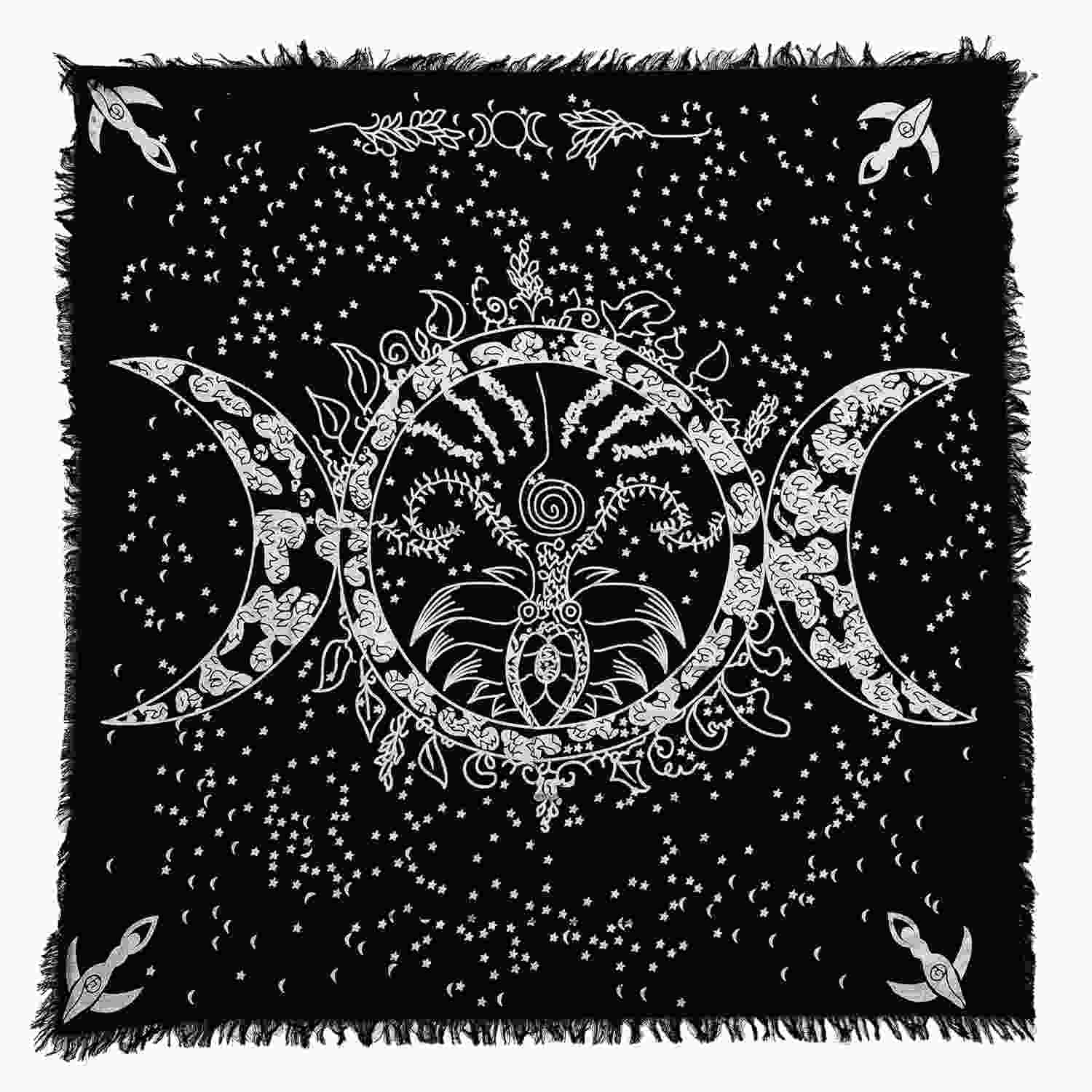 pano-altar-tarot-deusa-a-prata-de-para-tripla-18x18-wicca-lua-espiritual-tecido-e-da-a
