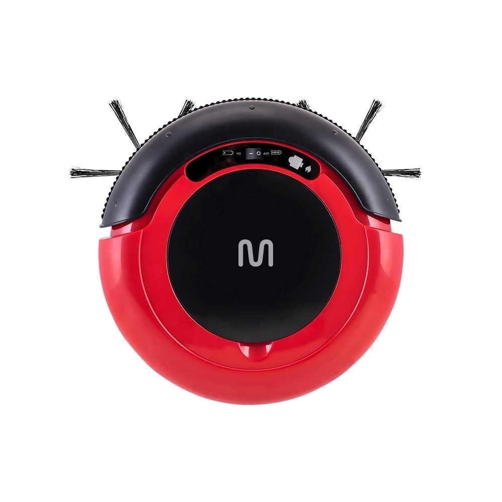 Aspirador de Pó Robô Mars - Varre, Aspira e Passa Pano | Bivolt 30W com Bateria Recarregável