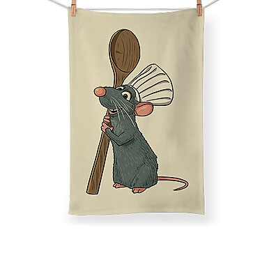 Pano de Prato Ratatouille: Cozinha Divertida!