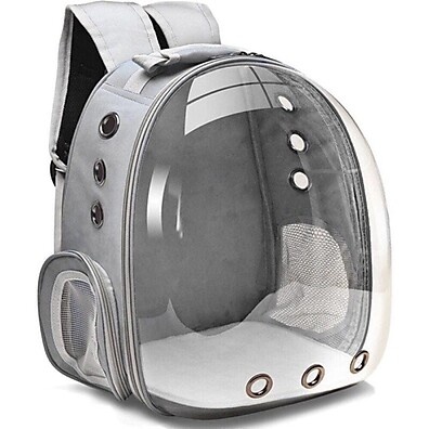 Mochila Pet Astronauta com Visão Panorâmica