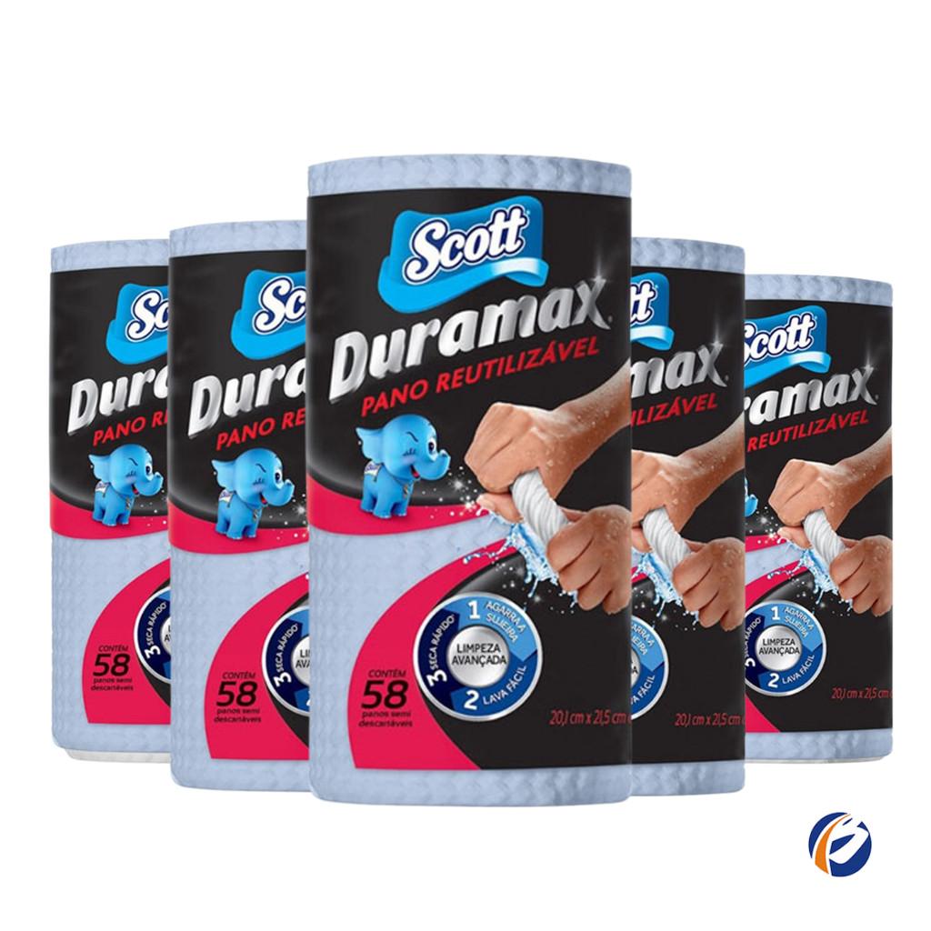 Panos Duramax Scott: Limpeza Imbatível e Reutilizável