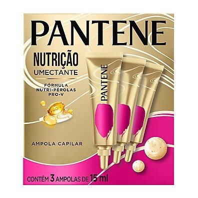 Pantene Bambu: Nutrição e Crescimento em 3 Ampolas