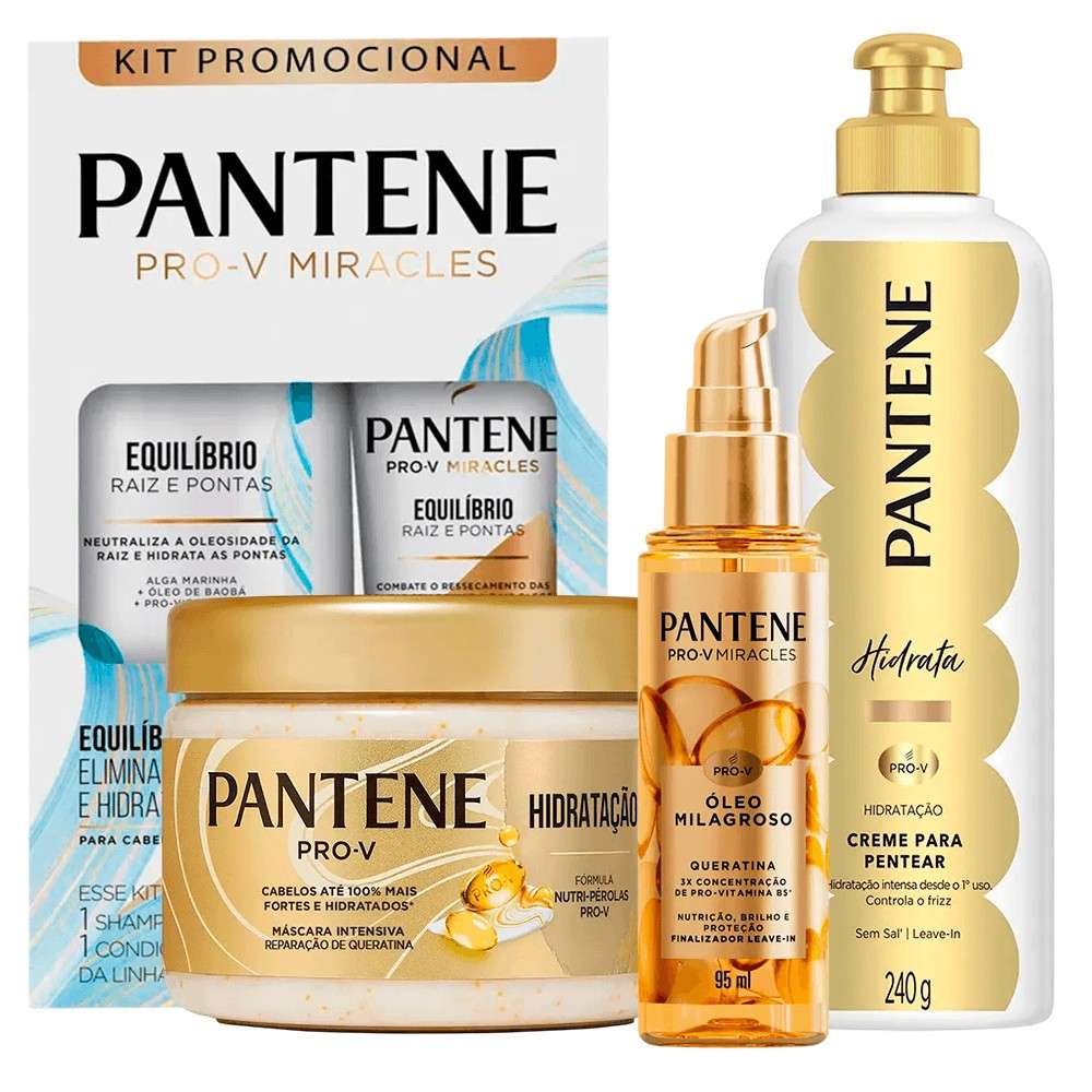Pantene Equilíbrio: Kit Completo para Cabelos Saudáveis