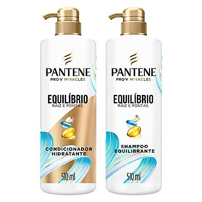 Pantene Equilíbrio: Shampoo e Condicionador para Cabelos Mistos