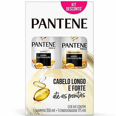 Pantene Hidro Cauterização: Kit Cabelos Reconstruídos