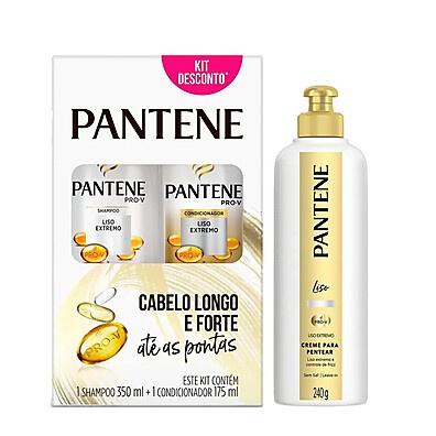 Pantene Liso Extremo: Kit para Cabelos Lisos Perfeitos
