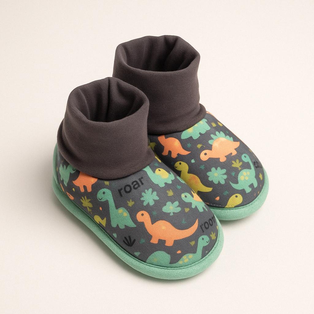 Pantufa Infantil Dino: Conforto e Estilo para os Pequenos