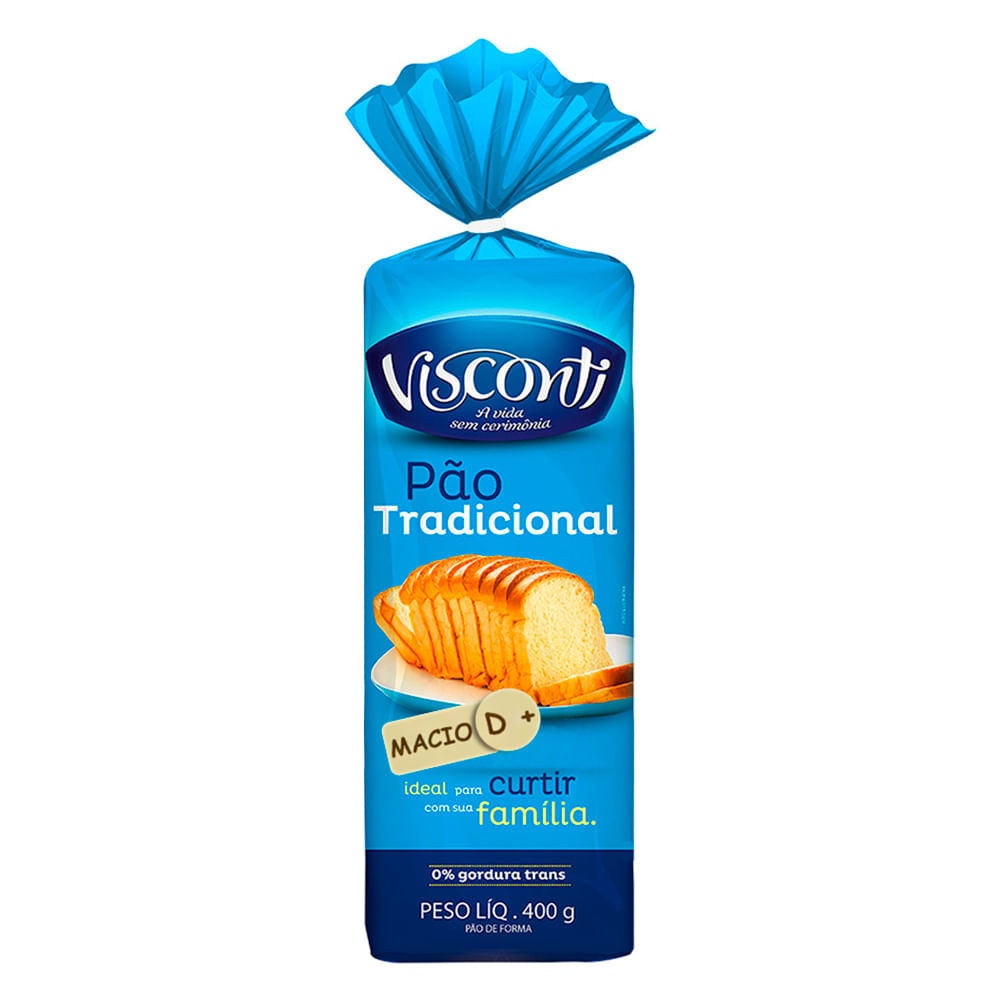 Pão de Forma Visconti: Sabor e Qualidade!