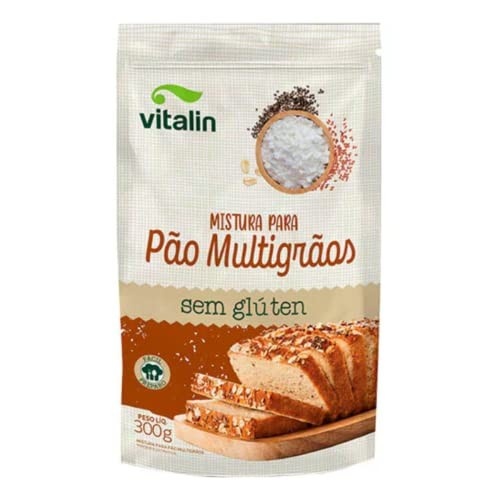 Vitalin Mistura Para Pão Multigrãos 300G