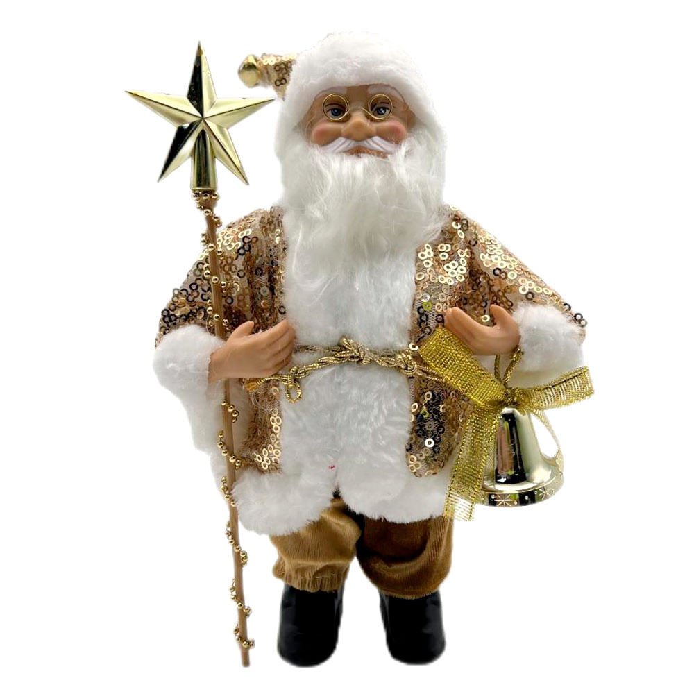 Papai Noel 22cm Cazza Dr: Leve a Magia!