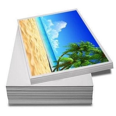 Papel Adesivo Fosco 170g A4 para Impressoras Jato de Tinta – Profissional