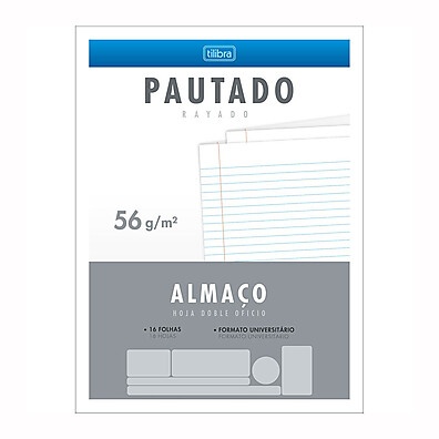 Papel Almaço Tilibra 16 Folhas: Prático e Organizado