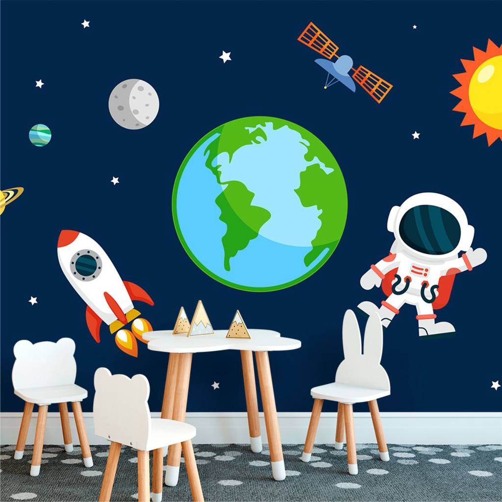 Papel de Parede Astronauta: Decore com as Estrelas!