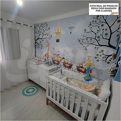 Papel de Parede Autocolante Passeio Encantado – Decore o Quarto do Menino