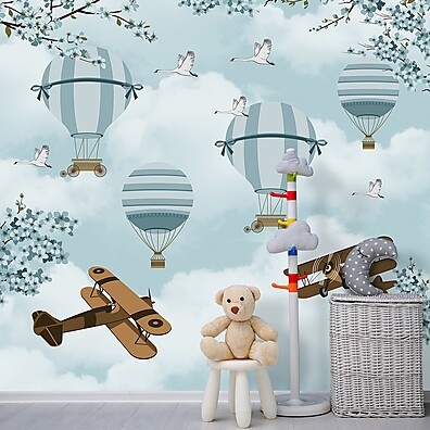 Papel de Parede Balão Encantado: Decore Fácil!