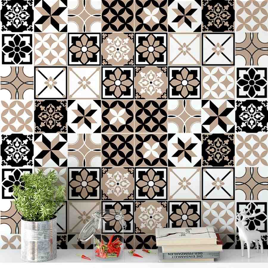 Papel de Parede Cozinha: Azulejo Português Lavável