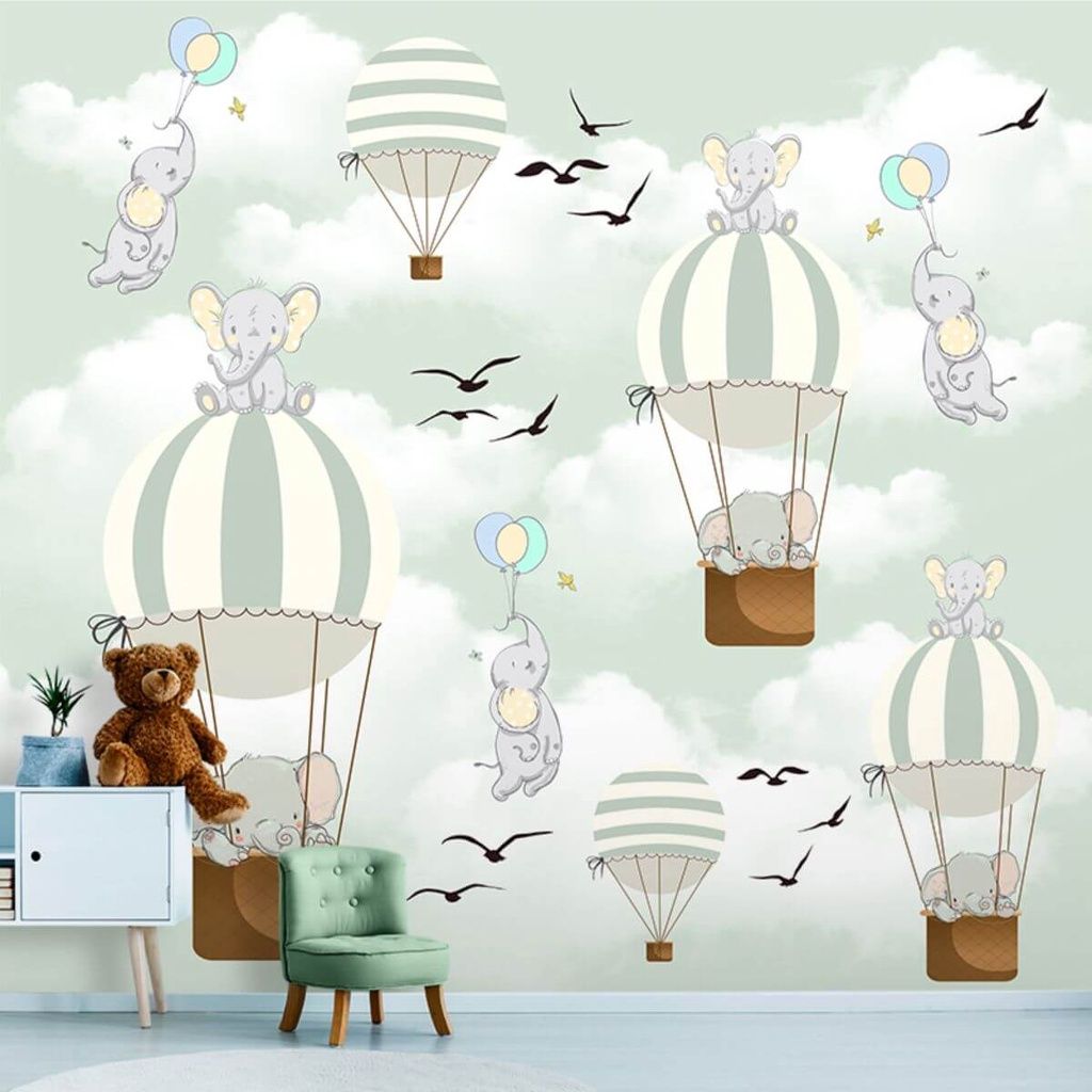 Papel de Parede Elefantes: Decore com Fofura!