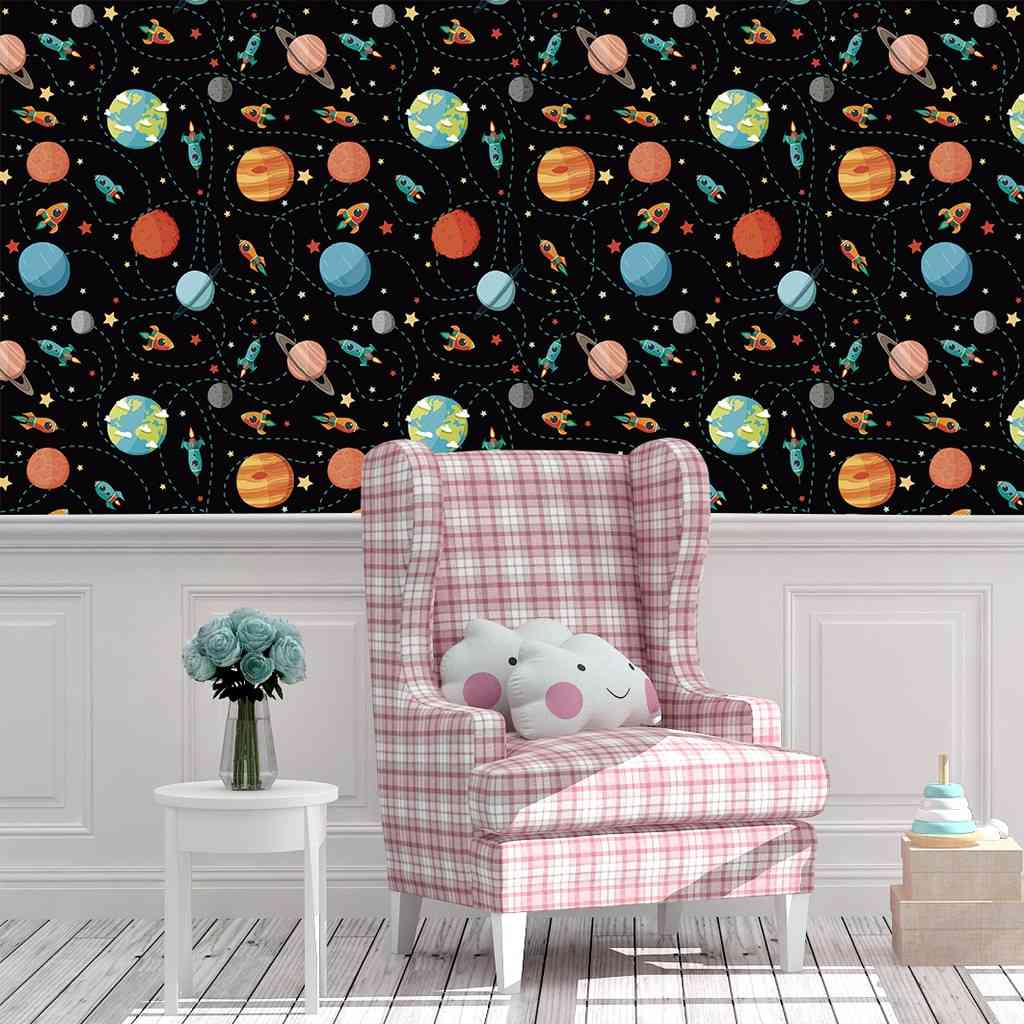 Papel de Parede Espacial Infantil: Decore e Inspire!