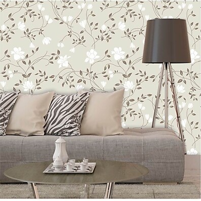 Papel de Parede Floral Autocolante: Decore Já!