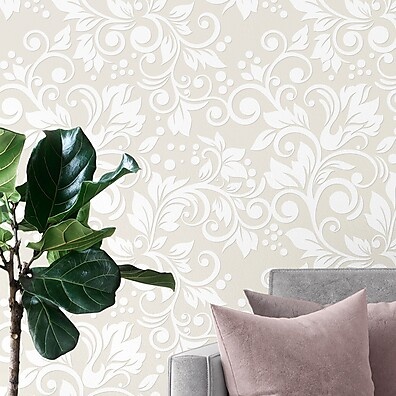 Papel de Parede Floral Provençal: Renove Já!