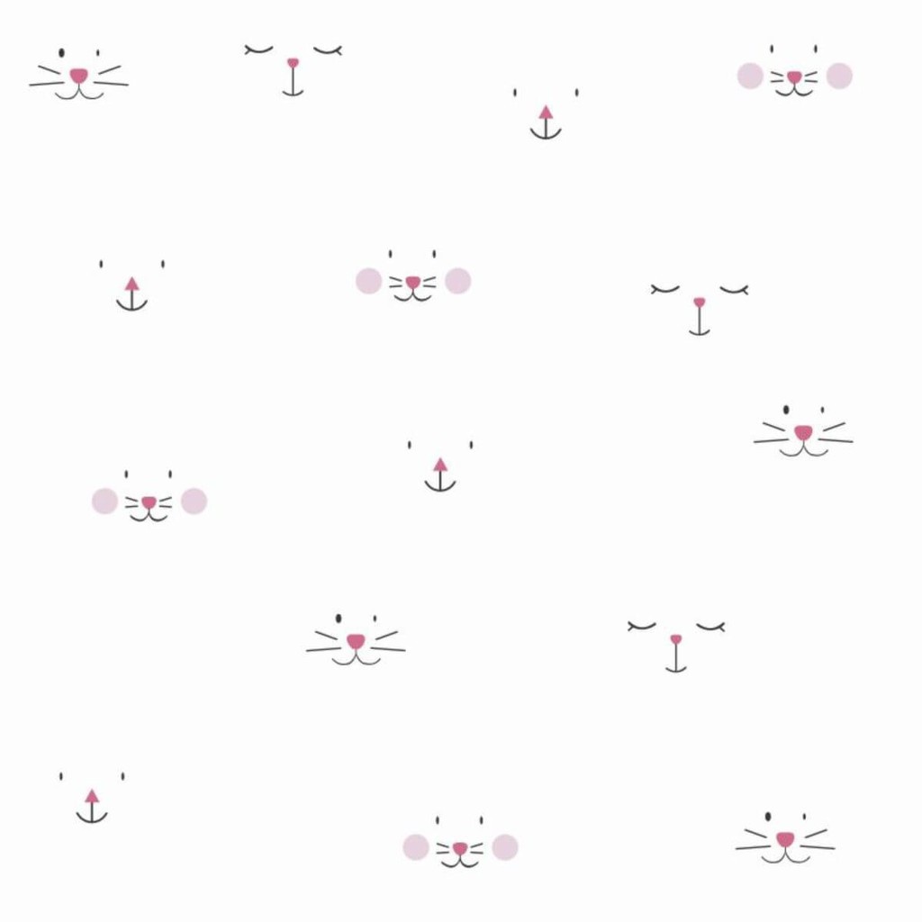 Papel de Parede Gatinhas Rosa: Decore com Fofura!