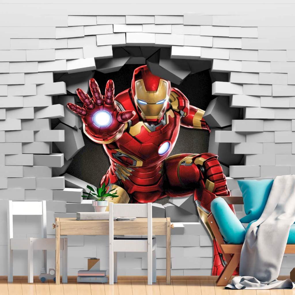 Papel de Parede Homem de Ferro: Decore com Estilo!