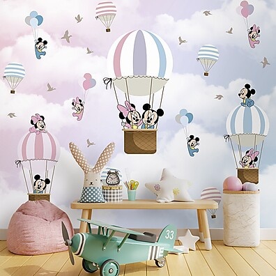 Papel de Parede Mickey e Minnie: Decore com Magia!