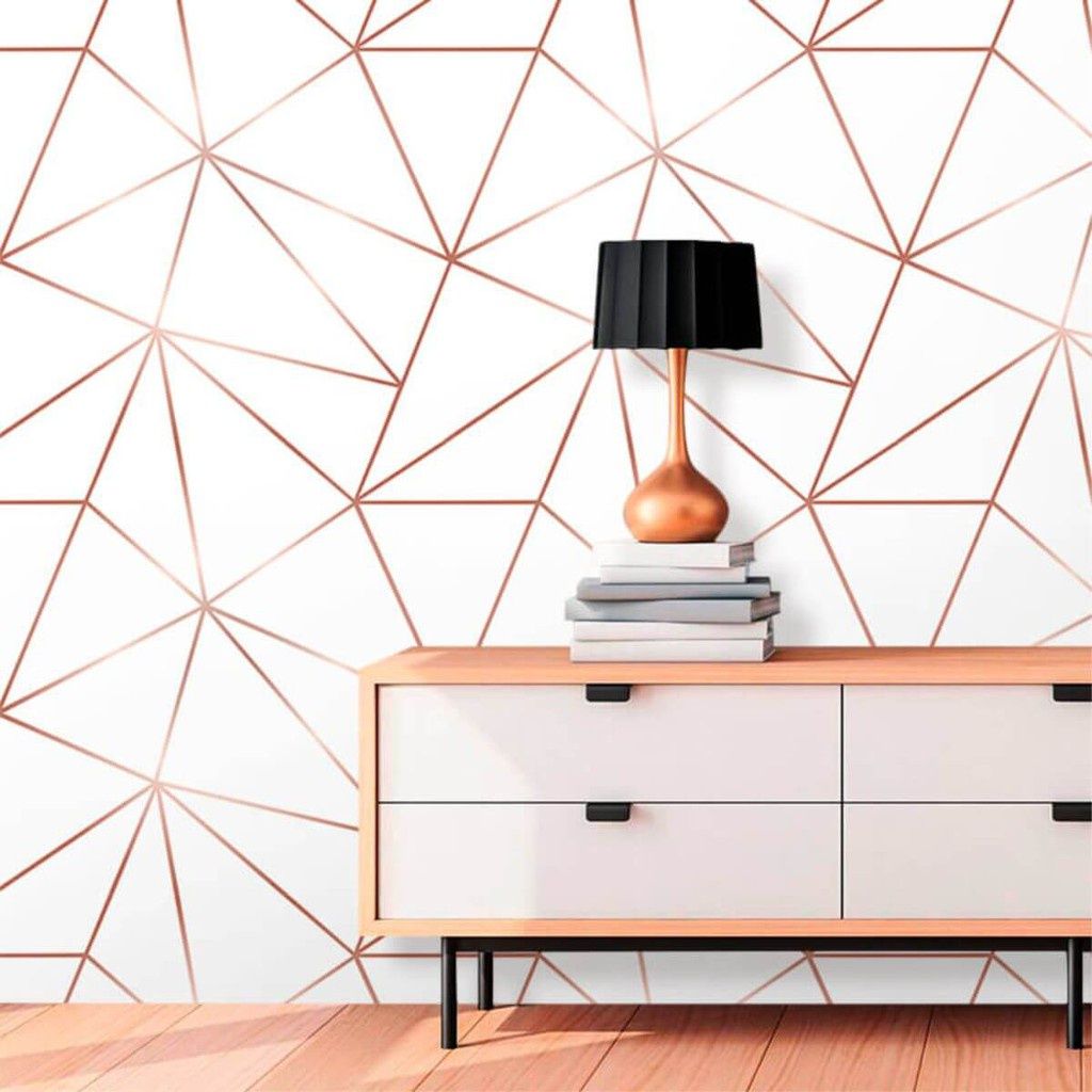 Papel de Parede Rose Gold: Elegância para sua Casa