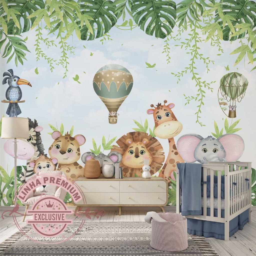 Papel de Parede Selva: Decore o Quarto dos Sonhos!