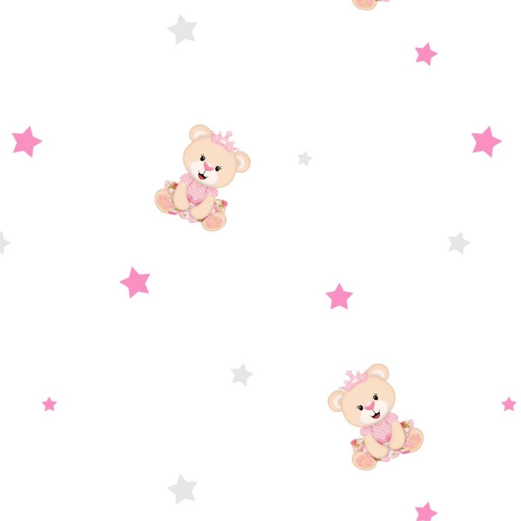 Papel de Parede Ursinha Princesa: Decore com Amor!