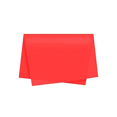 Papel de Seda Vermelho Rizzo: 100 Unidades para Criar!